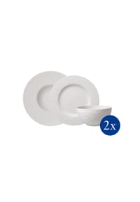 Villeroy & Boch Starter Set 6tlg. EC Manufacture Rock blanc - Manufacture - weiß