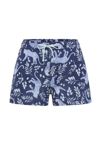 vivance dreams - Schlafanzug-Hose Fashionable Nights, Tunnelzug, für Damen - 25797 DK BLUE AOP