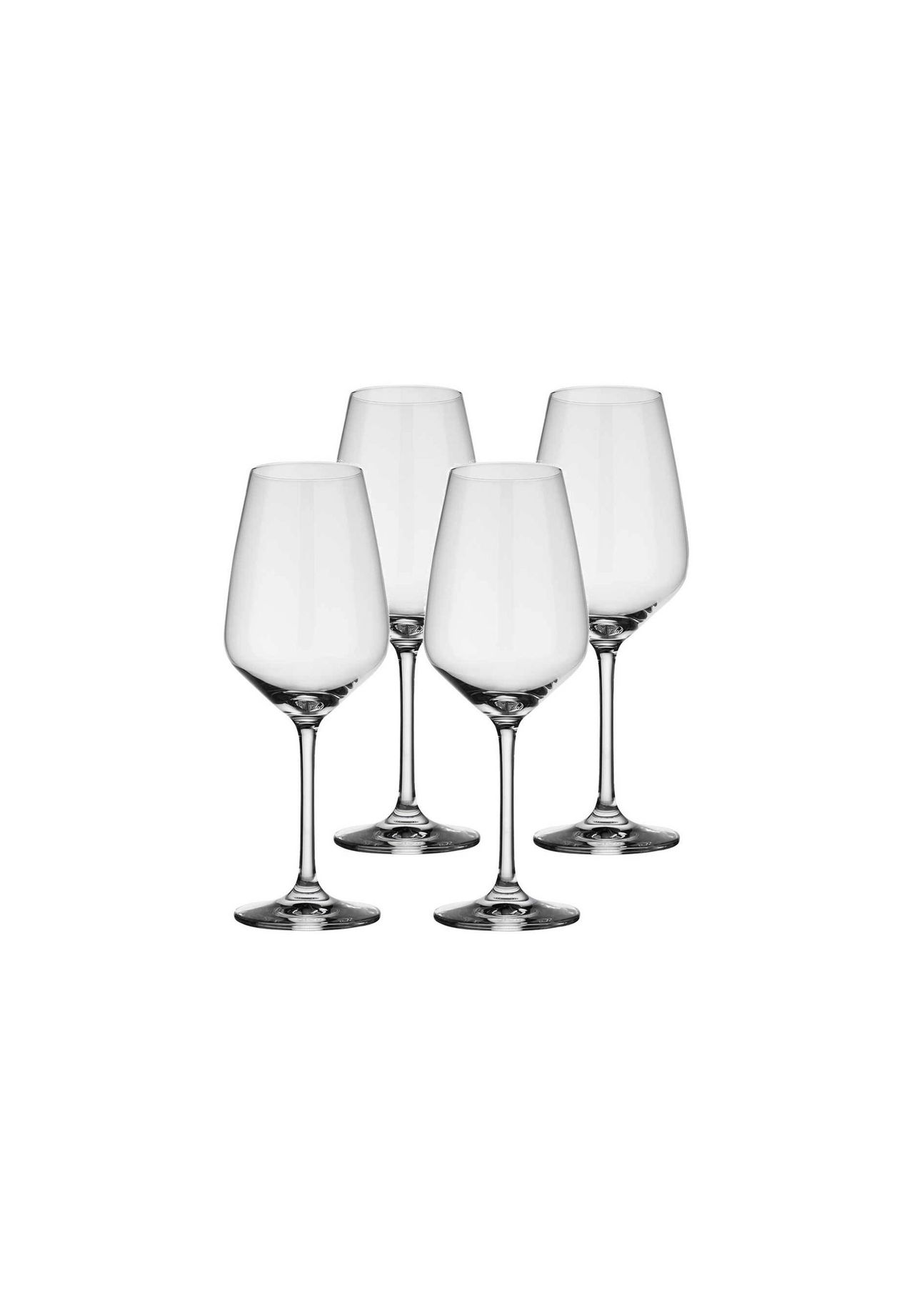 Villeroy & Boch Weißweingläser Voice Basic 280 ml 4er Set transparent VOICE BASIC