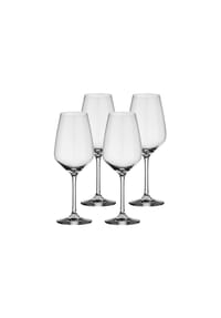Villeroy & Boch Weißweingläser Voice Basic 280 ml 4er Set transparent - VOICE BASIC - transparent