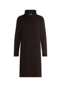 CARTOON - Strickkleid mit Turtle Neck - Braun