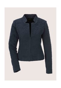 MADELEINE - Moderner Businessblazer mit Leo-Muster - marine
