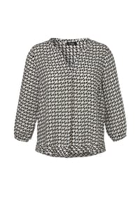 frapp - Bluse Große Größen - black multicolor