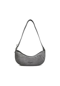 PATRIZIA PEPE - Schultertasche Leder 34 cm - bluish gray