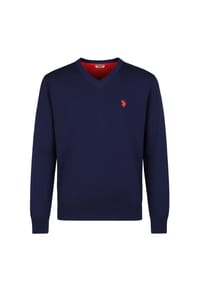 U.S. POLO ASSN. - Pullover, Baumwolle, für Herren - schwarz