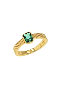 amor - Damen Ring, 925er Sterling Silber - GOLD