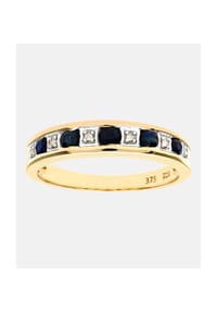 Diamant L'eternel - Eternity Ring, mit 0.02 ct Diamant, 375 Gelbgold - 