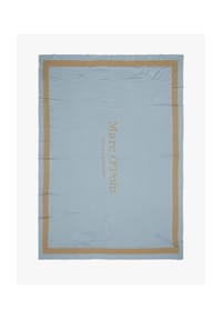 Marc O'Polo Home Plaid Statement - Statement - Aquamarine