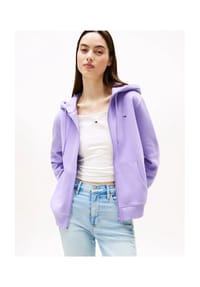 TOMMY Jeans - Sweatjacke, Logo-Stickerei, für Damen - 0 W0E OPHELIA PUR