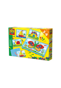SES CREATIVE® - Mosaikbrett mit Karten - 