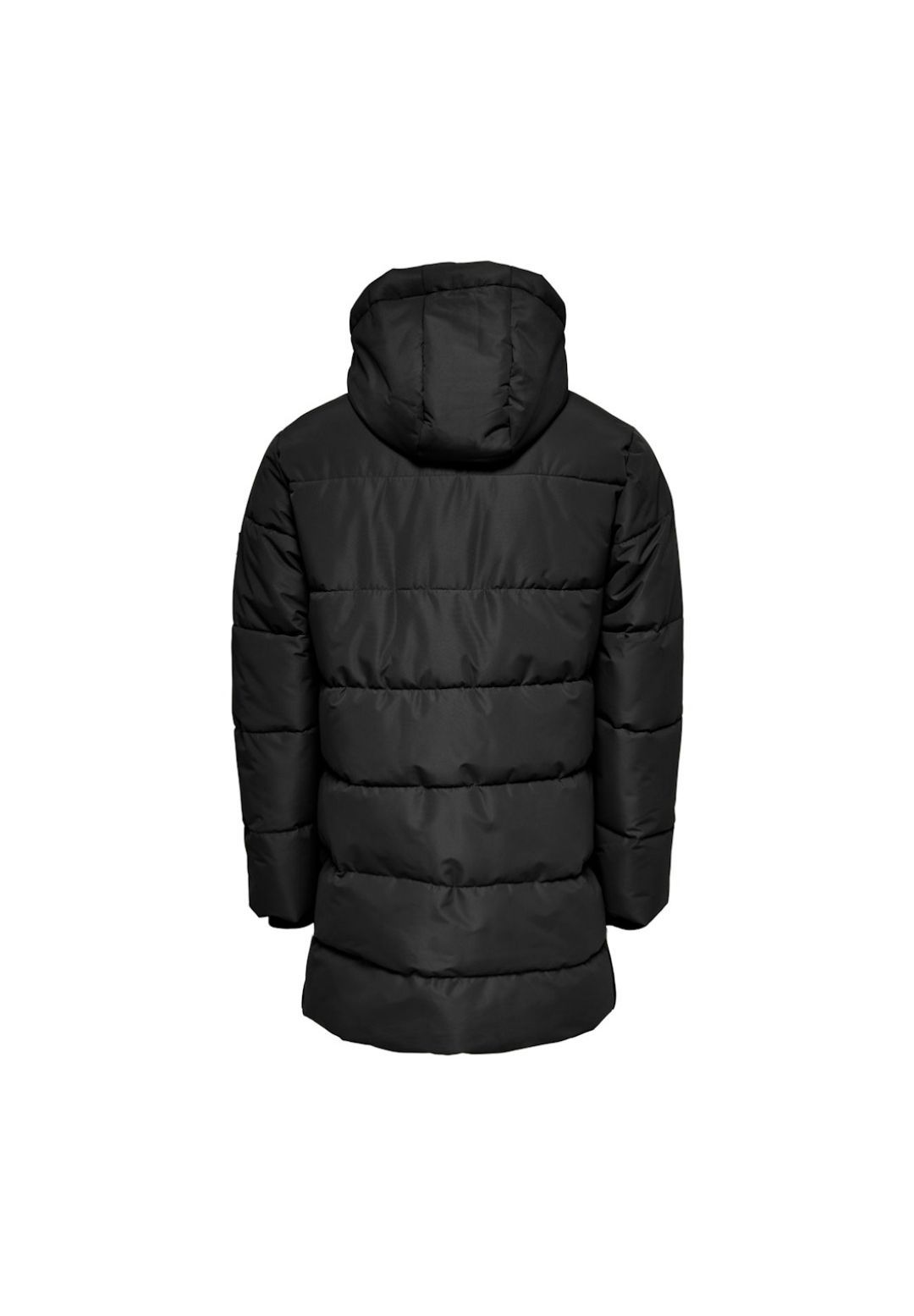 Only & Sons Steppjacke, Abnehmbare Kapuze, Stehkragen, FüR Herren, Schwarz, S