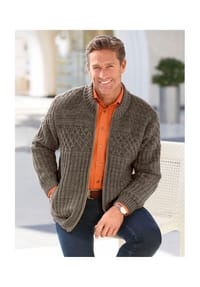 Witt - Strickjacke - schilf-meliert