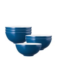 Seltmann Weiden Schüsseln Life Fashion ø 21 cm 6er Set - LIFE - blau