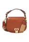 LAUREN RALPH LAUREN Umhängetasche, Magnetdruckknopf, Leder, für Damen Bild 1
