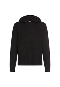 camel active - Strickpullover mit Kapuze - Grau