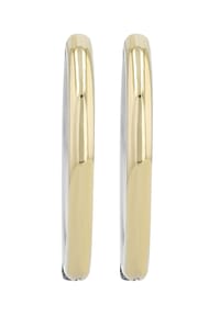 Adelia's - Damen Edelstahl Ohrringe Creolen goldfarben - gold