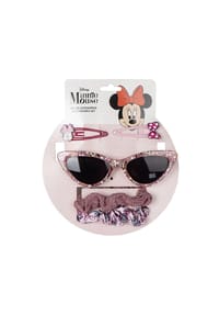 Disney - Disney Minnie Mouse Sonnenbrillen-Set mit Haargummi – Perfekt - Pink Onesize