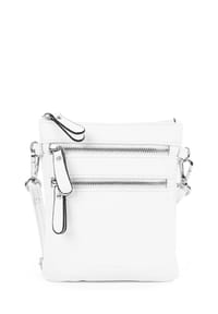 Emily & Noah - EMMA Umhängetasche, Kunstleder, uni, für Damen - 300 WHITE