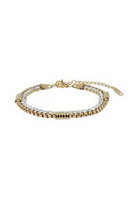 Adelia's - Adelia's Neuheit 2025 - Damen Tennisarmband aus Edelstahl - gold