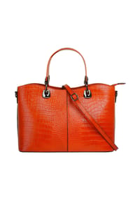 Cluty - Handtasche Echt Leder, Made In Italy - alt-rosa