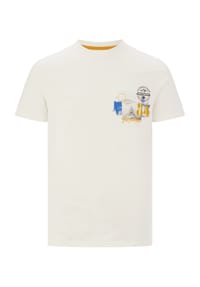 JAN VANDERSTORM - T-Shirt TUPPE - weiß