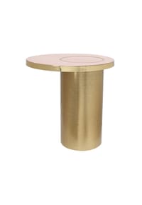 Kayoom - Beistelltisch Art Deco 2325 rosa - gold - rosa - gold