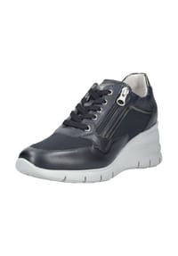 NeroGiardini - Lederimitat/Textil Sneaker - Blau