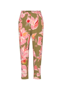 mey - Schlafanzug-Hose Flower Whirl, 7/8-lang, für Damen - 1785 GOLDEN FERN