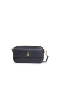 TOMMY HILFIGER TH ICON - Umhängetasche, Reißverschluss, für Damen - BDS BLACK