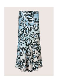 MADELEINE - Eleganter Floral-Druck für stilvolle Auftritte - cappuccino / schwarz / multicolor