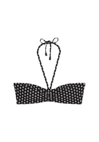 Marc O'Polo - Triangel-Bikini-Top Palm Border Geo - black geo print