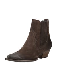 paul green - Veloursleder Stiefelette - Mocca
