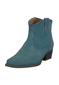 Felmini - Veloursleder Stiefelette - Hellblau