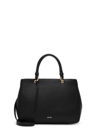 SURI FREY SFY HILARY - Shopper, Kunstleder, Reißverschluss, für Damen - 100 BLACK