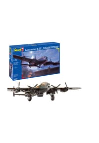 Revell® - Flugzeug-Modellbausatz Lancaster B.III Dambusters, Bomber, 224 Teile, 1:72 - 