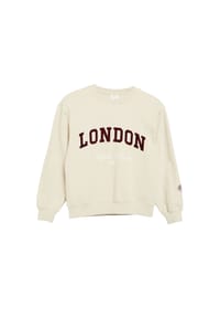 s.Oliver - Sweatshirt, Rippbündchen, für Damen - 04W0 WHITE