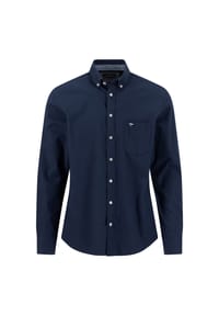 FYNCH-HATTON® - Flanellhemd Premium Flannel B.D., Langarm, Button-Down-Kragen, für Herren - 660 AIR BLUE