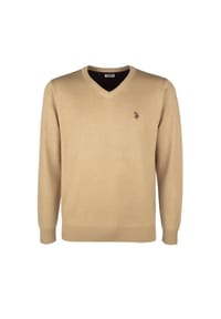 U.S. POLO ASSN. - Pullover, Baumwolle, für Herren - schwarz