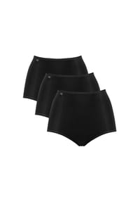 sloggi - 24/7 Microfibre Maxi-Slip, 3er-Pack, für Damen - BLACK