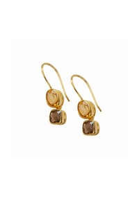 LOBERON - Ohrringe Ovique gold - gold