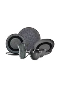 LEONARDO Tafelservice Matera 10er Set - MATERA - anthrazit