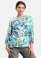 BICALLA Bluse mit Tropical-Print in Grün/Blau Bild 4