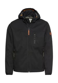 camel active - Softshelljacke, Stehkragen, für Herren - 88 ASPHALT