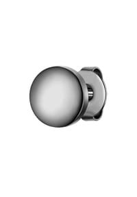TRUE REBELS - Herren Ohrringe aus Edelstahl in gunmetal - gunmetal
