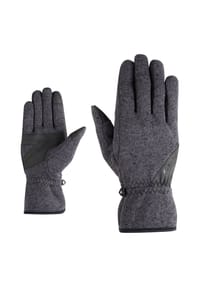ziener - Fingerhandschuh Iwo-Z, Smartphonetauglich - 726 BLACK MÉLANGE