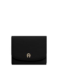 AIGNER CARRE SOFT - Geldbörsen, Leder, für Damen - 0002  BLACK