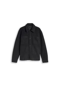 DENIM TOM TAILOR - Overshirt, Regular-Fit, Langarm, Kent, für Herren - 29476 COAL GREY