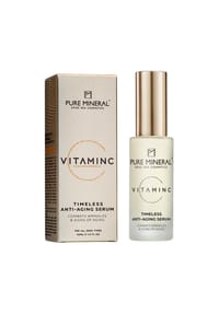 PURE MINERAL - Anti-Aging-Serum mit Vitamin C, 30 ml - weiß