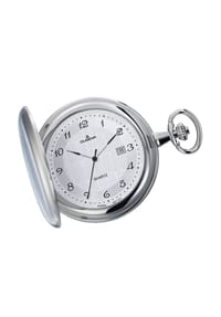 DUGENA - SAVONETTE Herren Taschenuhr "4460301-1" - SILBER