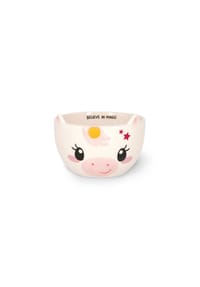 LEGAMI - Müslischale Cereal Bowl Buongiorno Unicorn, Steinzeug, Ø 12 cm - mehrfarbig